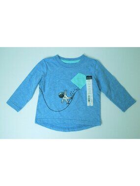 OD Boy Long Sleeve Spaceman Skater Tee 9M